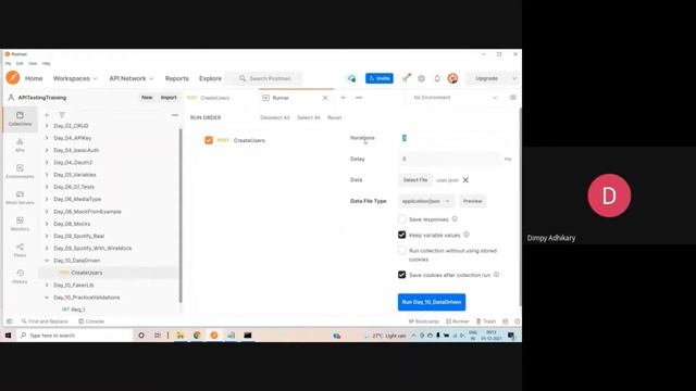 Part 7 Postman Data driven tests using json and CSV file смотреть онлайн