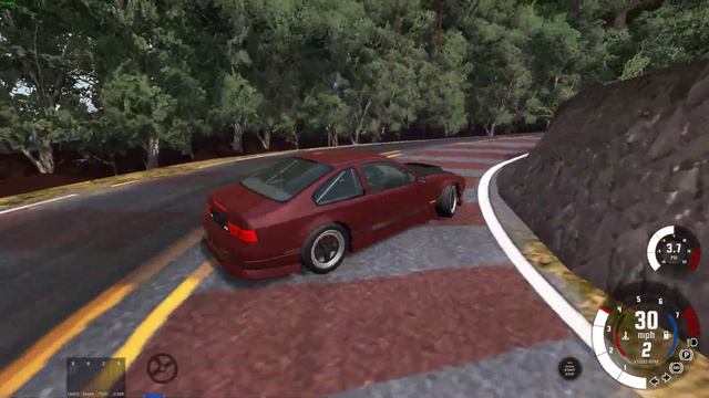 BeamNG Drifting - Hakone Nanamagari - Custom Ibishu 200BX смотреть онлайн