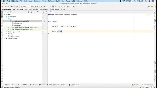 How to run single Kotlin file in Android Studio? смотреть онлайн