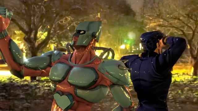 Josuke And Crazy Diamond!(JoJo's Bizarre Adventure 3D Animation) смотреть онлайн