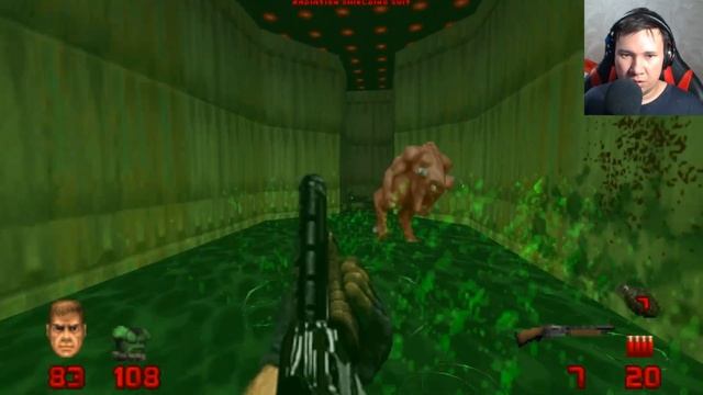 Brutal Doom v20B. (Ultimate Doom, Tomtefars Extension V1.4) Часть 4. смотреть онлайн