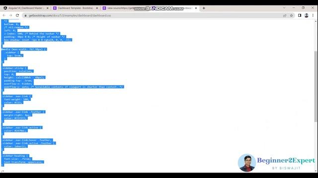 Part 6 - How to implement bootstrap 5 dashboard page with child page | Angular 14 Series смотреть онлайн