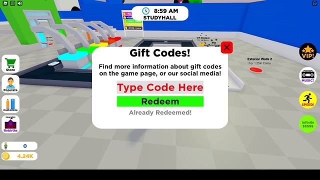 All New Working School Tycoon ? Roblox Codes 2022 смотреть онлайн