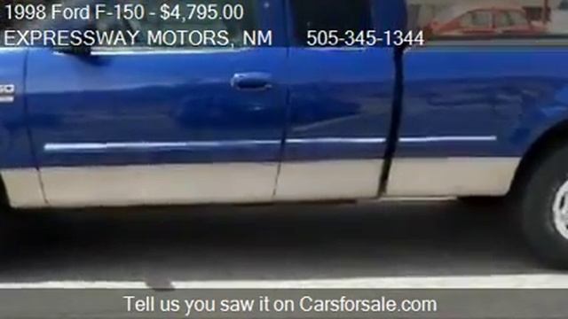 1998 Ford F-150 XLT 3dr Extended Cab SB for sale in ALBUQUER смотреть онлайн