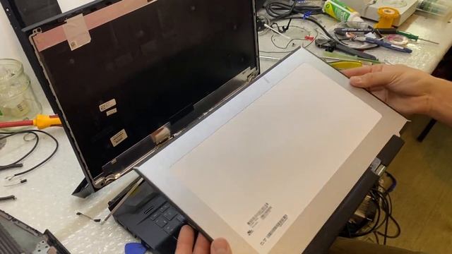 HP Pavilion Gaming ремонт ноутбука замена экрана смотреть онлайн