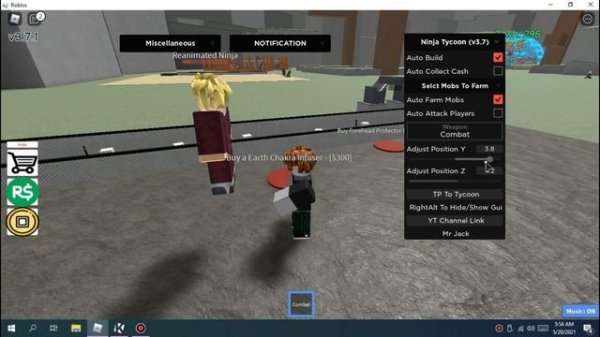 [WORKING!] ROBLOX NINJA TYCOON SCRIPT GUI | AUTOBUILD, AUTOFARM & MORE | PASTEBIN 2021