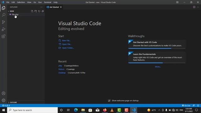 visual studio code php|how to run php in visual studio code|run php in visual studio|ComputerScienc смотреть онлайн