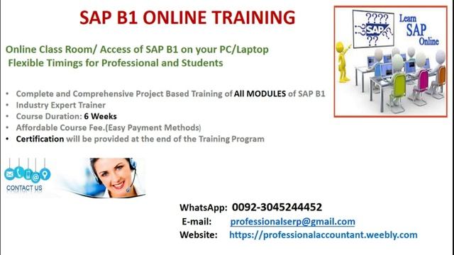 SAP B1 Complete Online Training for beginners (PROJECT BASED)!! смотреть онлайн