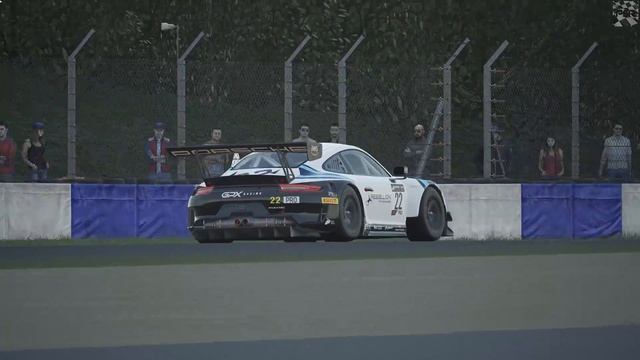 Porsche GT3 Race | Donington Park | Assetto Corsa Competizione | Day-To-Night | VR HP Reverb G2 смотреть онлайн