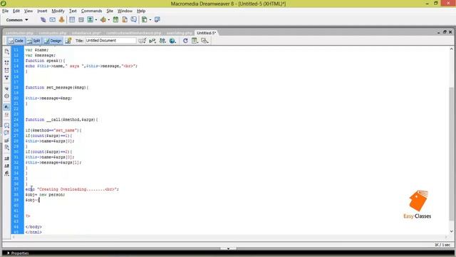 PHP Tutorial in Hindi - Overloading in PHP смотреть онлайн