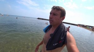 Пляж Голубая бухта. Дом отдыха Туапсе. П. Бжид. Честный обзор. (Папа Может)