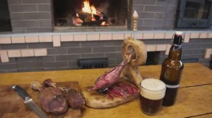 Вяленая голень индейки как бюджетная альтернатива знаменитого хамона!  Рецепт индейки + хамонера =)