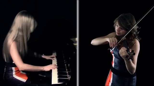 Lara and Taylor play Mass Effect 3: 'An End Once and For All' (piano and violin) смотреть онлайн