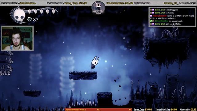 Hollow Knight - "Una sola vita" Anima d'Acciaio Run [Live #1.1] смотреть онлайн
