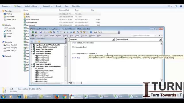 Methods related to workbook in Excel VBA - Macro - Part 16 смотреть онлайн