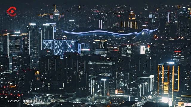 航拍看成都 | Aerial view of Chengdu-New Century Global Center смотреть онлайн