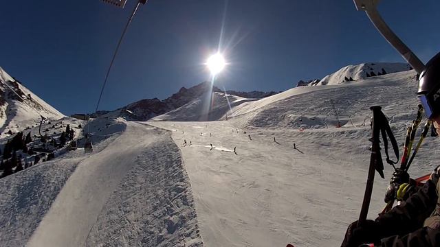 Ski resort Shymbulak. Kazakhstan. Almaty. Горнолыжный курорт Шымбулак. #shymbulak смотреть онлайн