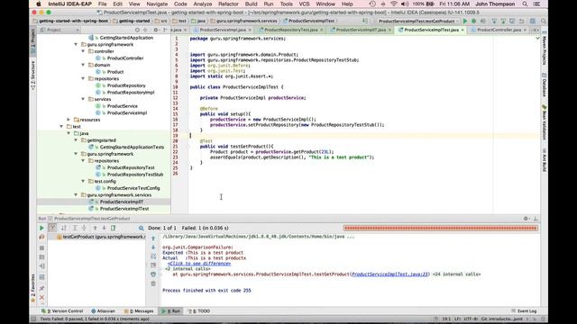 Testing Spring with JUnit смотреть онлайн