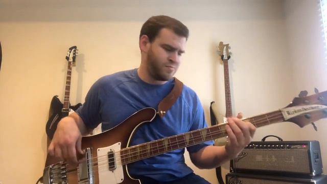 Bass Cover - Amy - Elton John - Rickenbacker 4001 смотреть онлайн