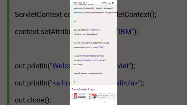 Attributes in Java Servlet смотреть онлайн