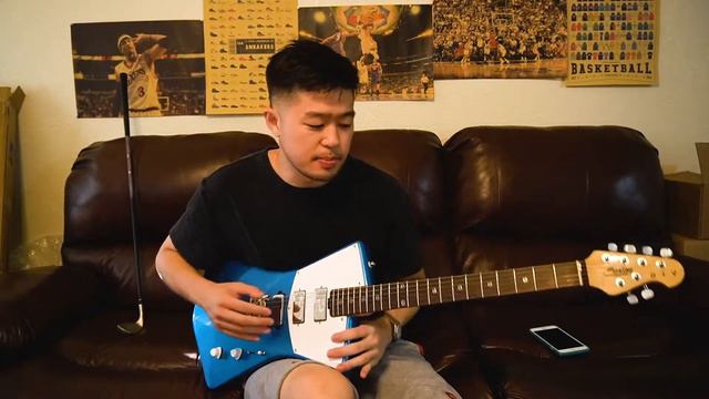 STRANGE guitar... but GOOD. | STERLING "ST. VINCENT" SIGNATURE смотреть онлайн