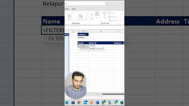 How to Filter Data Dynamically in Excel | Dynamic Filter Function in Excel | Dynamic Filter #excel смотреть онлайн