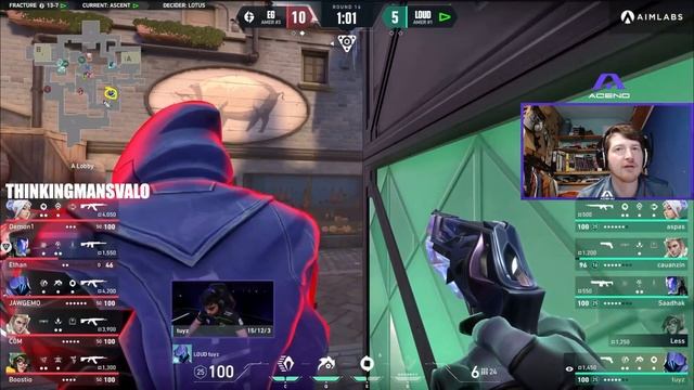 Valorant Streamers Reaction to LOUD Tuyz Trigger Disciple & Whiff UQF смотреть онлайн