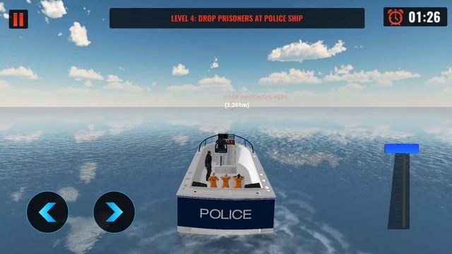 Police Criminal Transport Ship Gameplay (by Fazbro) смотреть онлайн