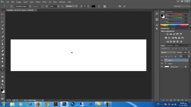 حل مشكلة كتابة العربى بالعكس فى Adobe Photoshop CC смотреть онлайн