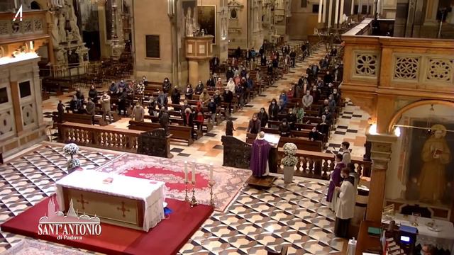Santa Messa dalla Basilica del Santo a Padova смотреть онлайн