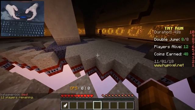 ИГРАЮ НА ГЕЙМПАДЕ В МАЙНКРАФТ! КАКОВО ЭТО? смотреть онлайн