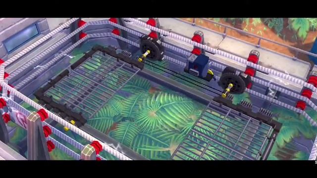 Прохождение игры - LEGO Мир Юрского перида.Часть 3-Загон рапторов смотреть онлайн
