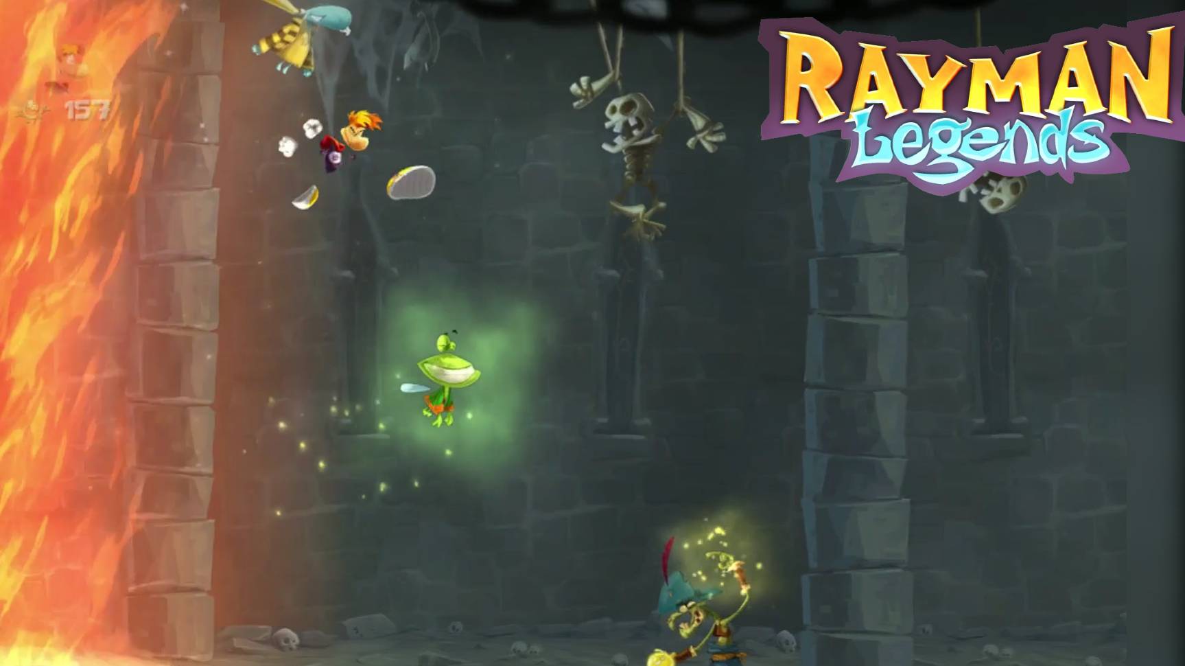 Спасаемся от ЛАВЫ в Рейман Легендс смотреть онлайн