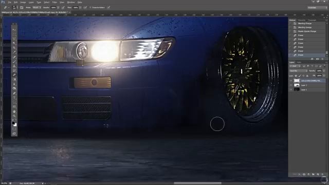 Initial D Sileighty / NFS 2015 + Photoshop