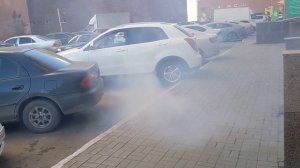 Дым на холодную Mazda 323 BA Z5 1,5л (читайте описание)
