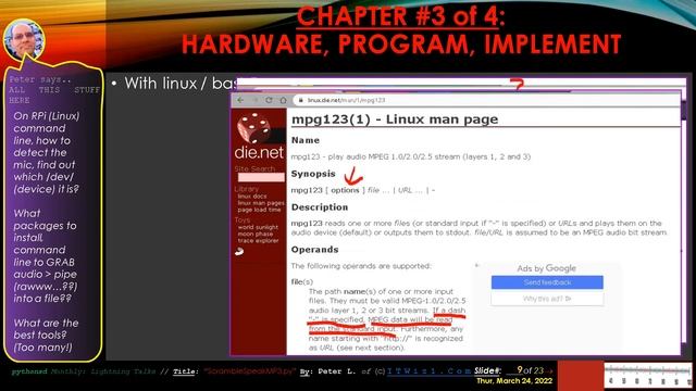 Peter L - ScrambleSpeak.Mp3: Fun with mic audio-in and chop-up смотреть онлайн