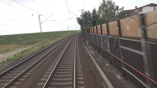 【4K】 Führerstandsmitfahrt Cab Ride Mainz-Mombach Nach Mannheim RBF über Groß-Gerau,Nauheim,Biblis
