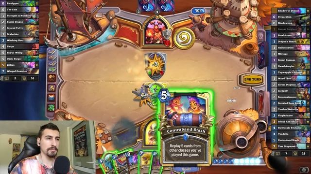 Symphony of Sins Is Broken In Tess Thief Rogue! Wild Mini-Set Festival of Legends | Hearthstone смотреть онлайн