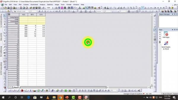 Origin | Add Error Bars to Graphs | How to add error bars in Origin