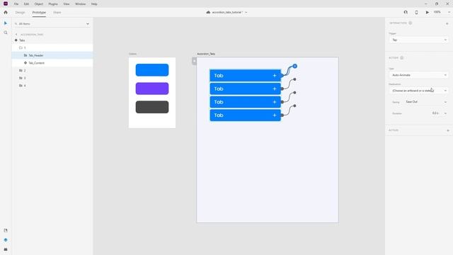 Adobe Xd Tutorial - Accordion Tabs using Component States смотреть онлайн