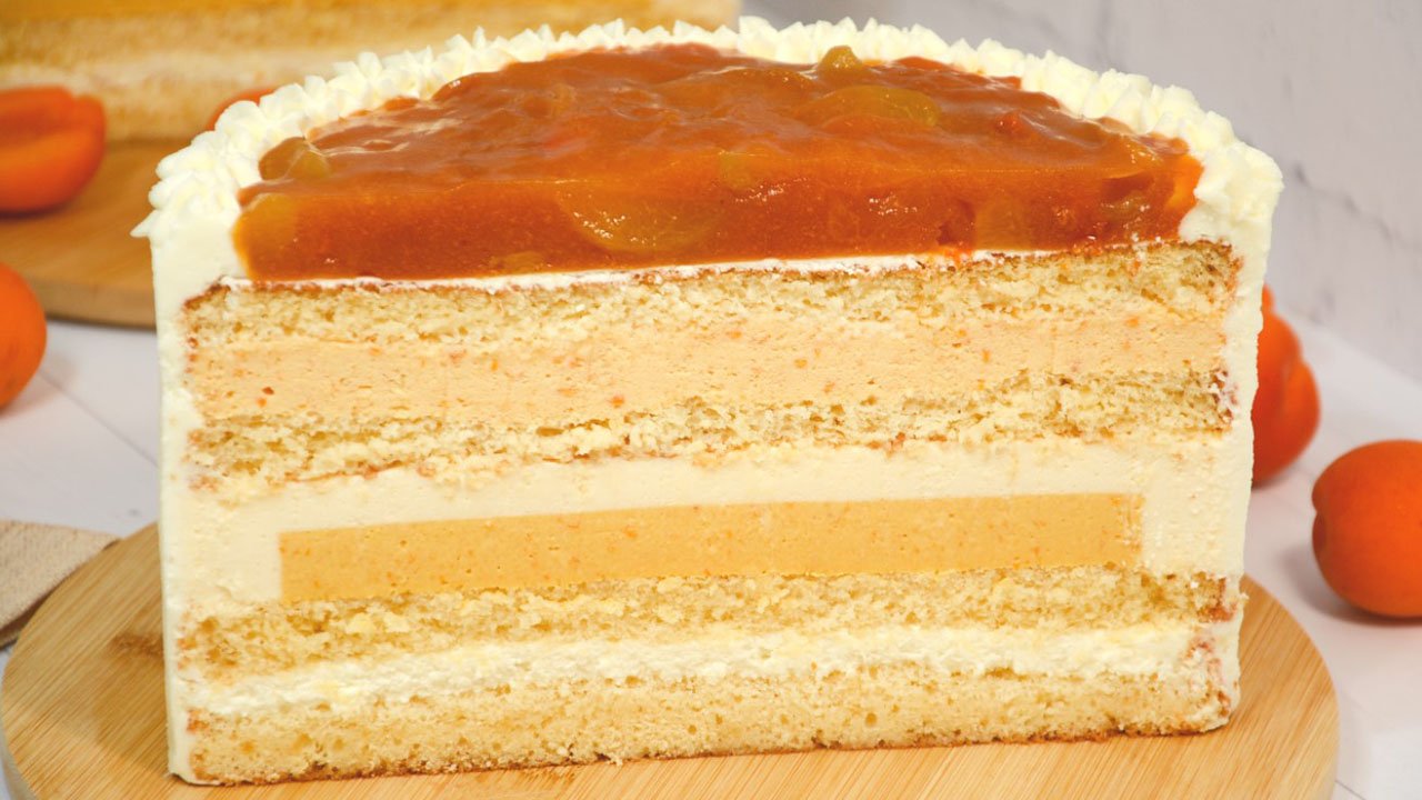 Этот ТОРТ будут заказывать ПОСТОЯННО!!! 🍑 АБРИКОСОВЫЙ БУМ 💥 смотреть онлайн