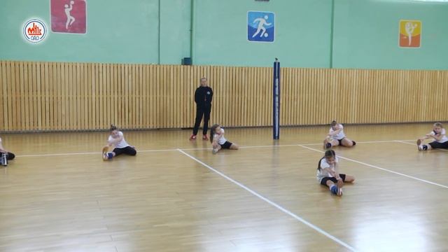 Открытое занятие специализированного волейбольного класса СДЮШОР «Жемчужина Полесья» смотреть онлайн
