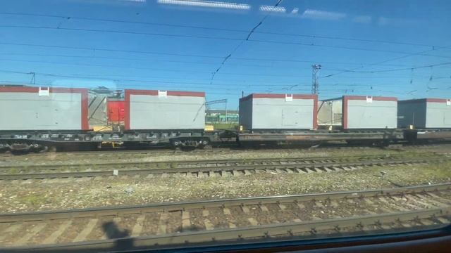 Москва - Ярославль? Из окна поезда смотреть онлайн
