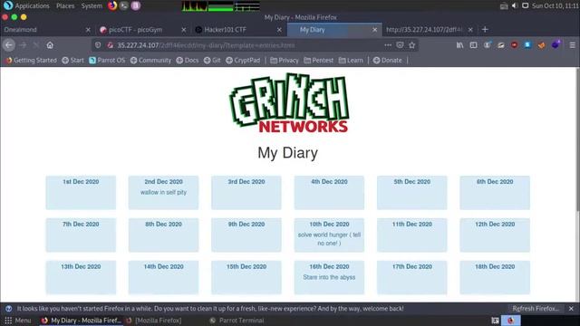 Hacker101 CTF | Hackyholidays CTF (Web) | Flag5 смотреть онлайн