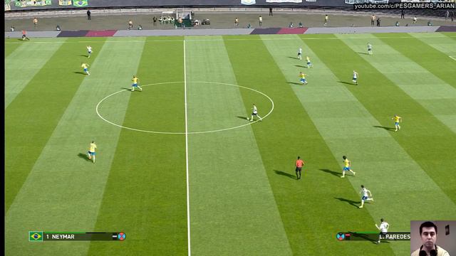Brazil vs Argentina in the 2022 FIFA World Cup | PES Gameplay pc смотреть онлайн