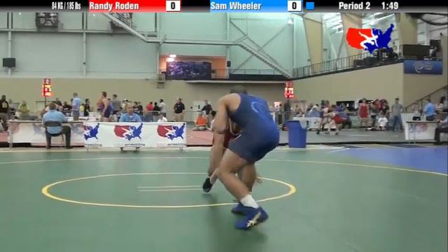 University Nat`ls FS 84 KG / 185 lbs: Randy Roden vs. Sam Wheeler смотреть онлайн