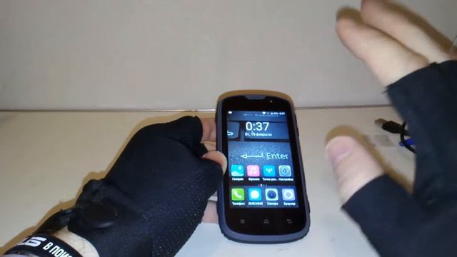 Брутальный смартфон Ginzzu RS71D (распаковка и обзор)