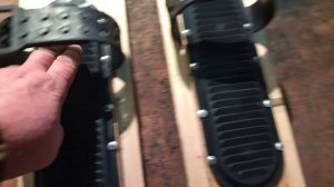 Крепление для охотничьих лыж