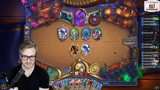 YOINK! QUEST THIEF PRIEST Steals ALL the VALUE! | Ashes of Outland | Wild Hearthstone смотреть онлайн