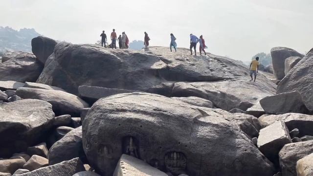 Coracle Ride - Chakratirtha Across Tungabhadra River - Hampi смотреть онлайн